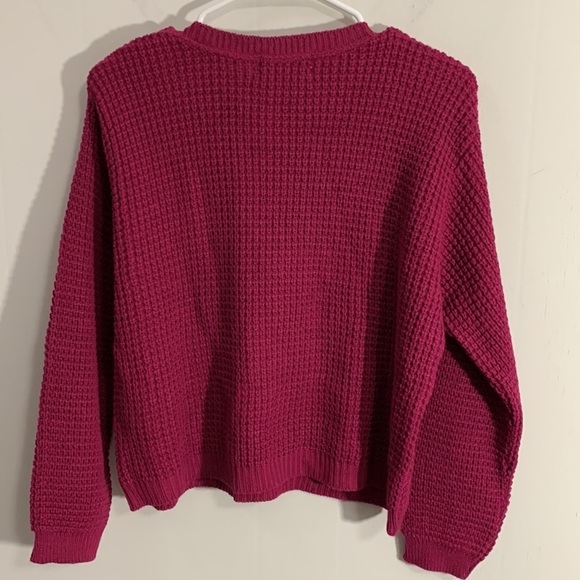 Cotton Emporium Cropped Sweater NWT Size Large see measurements - Picture 4 of 5